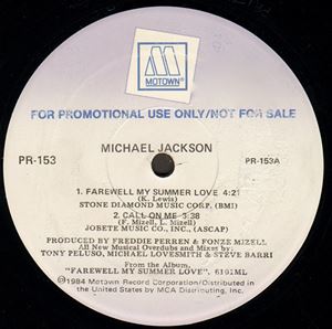 MICHAEL JACKSON AND THE JACKSON 5 / MICHAEL JACKSON & THE JACKSON 5 / FAREWELL MY SUMMER LOVE / CALL ON ME