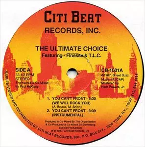 ULTIMATE CHOICE / アルティメット・チョイス / YOU CAN'T FRONT (WE WILL ROCK YOU)