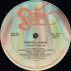 TAMIKO JONES / タミコ・ジョーンズ / I WANT YOU