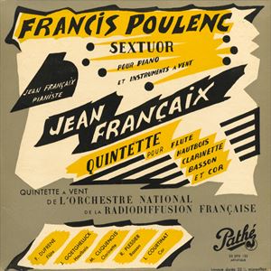 JEAN FRANCAIX / ジャン・フランセ / POULENC: SEXTOUR