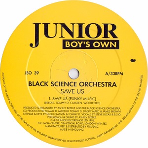 BLACK SCIENCE ORCHESTRA / SAVE US