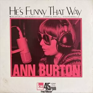 LPレコード　アン・バートン / ヒズ・ファニー・ザット・ウェイ[帯付] ヒズ・ファニー・ザット・ウェイ/ANN BURTON/アン・バートン