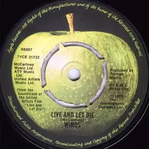 WINGS / ウィングス / LIVE AND LET DIE