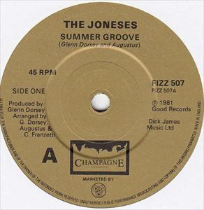 JONESES / ジョーンジズ / SUMMER GROOVE