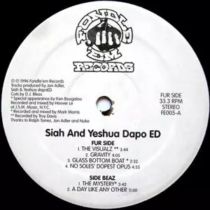 鬼レア USオリジナル Siah And Yeshua Dapo ED SIAH & YESHUA DAPO ED商品一覧｜HIPHOP / 日本語RAP｜ディスク