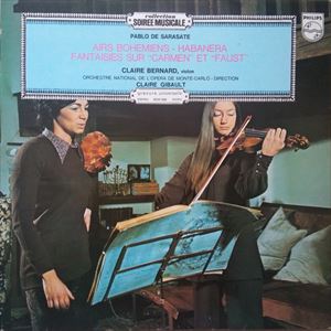 Disque 78 Tours Sarasate - Habanera G&T Violin - État D'usage
