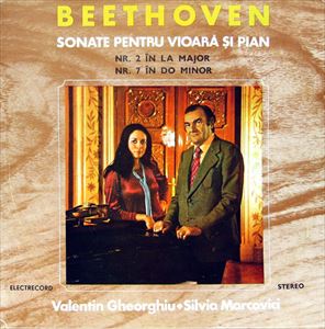 SILVIA MARCOVICI / シルヴィア・マルコヴィッチ / BEETHOVEN: VIOLIN SONATA NO.2 & 7 / BEETHOVEN: VIOLIN SONATA NO.2 & 7