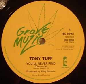 TONY TUFF / トニー・タフ / YOU'LL NEVER FIND (DISCOMIX)