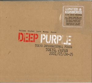 DEEP PURPLE / ディープ・パープル / LIVE IN TOKYO 2001
