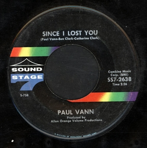 PAUL VANN / SINCE I LOST YOU