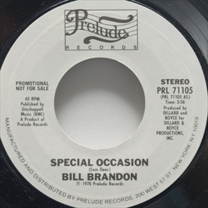 BILL BRANDON / ビル・ブランドン / SPECIAL OCCASION