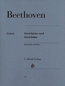 LUDWIG VAN BEETHOVEN / ルートヴィヒ・ヴァン・ベートーヴェン / STREICHTRIOS UND STEICHDUO