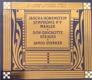 JASCHA HORENSTEIN / ヤッシャ・ホーレンシュタイン / MAHLER/STRAUSS: SYMPHONIE NO9 / DON QUICHOTTE
