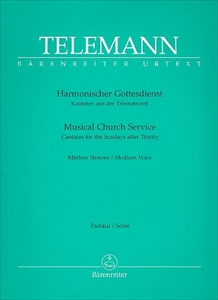 GEORG PHILIPP TELEMANN / ゲオルク・フィリップ・テレマン / HARMONISCHER GOTTESDIENST