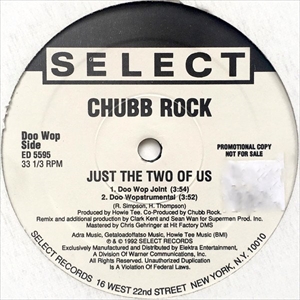 CHUBB ROCK / チャブ・ロック / JUST THE TWO OF US