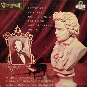 BEETHOVEN: PIANO CONCERTO NO. 4 IN G MAJOR OP. 58/WILHELM BACKHAUS
