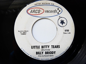 BILLY BRIODY / LITTLE BITTY TEARS