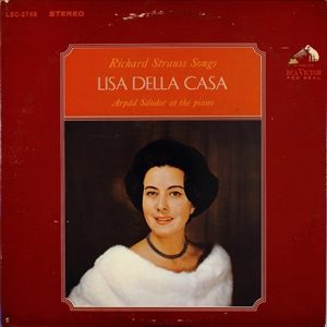 LISA DELLA CASA / リーザ・デラ・カーザ / RICHARD STRAUSS SONGS