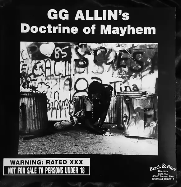 GG ALLIN / ジージーアリン / DOCTRINE OF MAYHEM