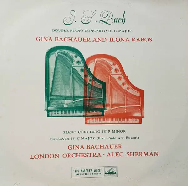 GINA BACHAUER / ジーナ・バッカウアー / BACH: CONCERTOS
