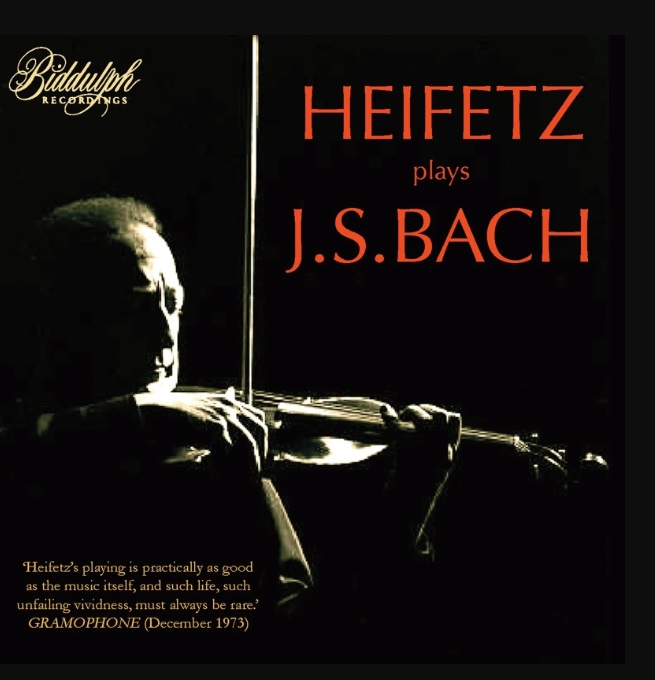 JASCHA HEIFETZ / ヤッシャ・ハイフェッツ / PLAYS J.S.BACH