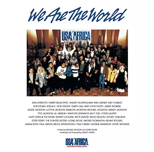 WE ARE THE WORLD ウィ・アー・ザ・ワールド 国内盤 シール帯