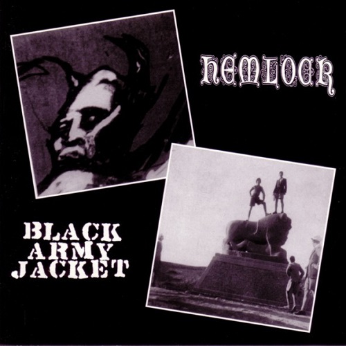 BLACK ARMY JACKET : HEMLOCK / SPLIT