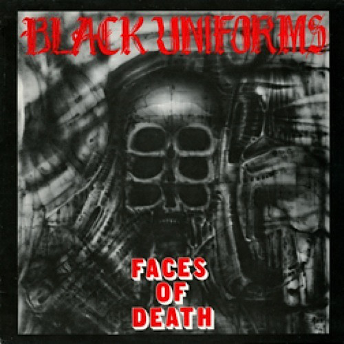 BLACK UNIFORMS / ブラックユニフォームズ / FACES OF DEATH (LP) 