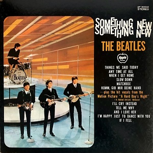 ヴィンテージ希少品 THE BEATLES SOMETHING NEW - 洋楽