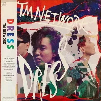 TM NETWORK tmnetwork DRESS レコード ドレス/TM NETWORK/ティー・エム・ネットワーク｜日本のロック