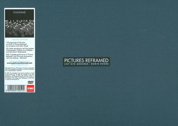 LEIF OVE ANDSNES / レイフ・オヴェ・アンスネス / PICTURES REFRAMED (DVD+CD/BOOK)