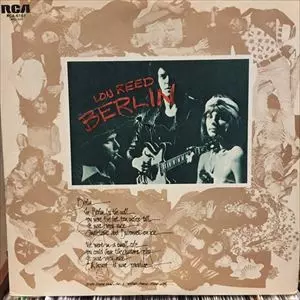 ベルリン/LOU REED/ルー・リード｜OLD ROCK｜ディスクユニオン