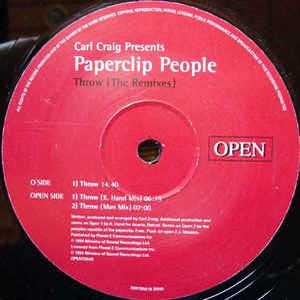 PAPERCLIP PEOPLE / ペーパークリップ・ピープル / THROW