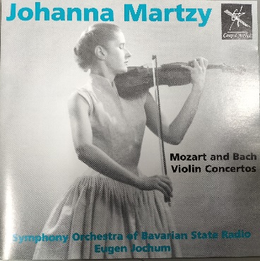 JOHANNA MARTZY / ヨハンナ・マルツィ / MOZART&BACH:VIOLIN CONCERTOS