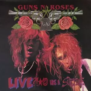 GUNS N' ROSES 初期 Like A Suicide 盤面良好！ LIVE LIKE A SUICIDE/GUNS N' ROSES/ガンズ・アンド・ローゼズ