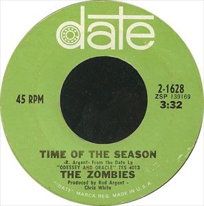 ZOMBIES / ゾンビーズ / TIME OF THE SEASON