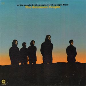 COMMON PEOPLE / コモン・ピープル / OF THE PEOPLE / BY THE PEOPLE / FOR THE PEOPLE FROM THE COMMON PEOPLE