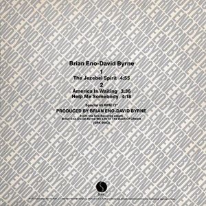 BRIAN ENO & DAVID BYRNE / ブライアン・イーノ/デイヴィッド・バーン / JEZEBEL SPIRIT