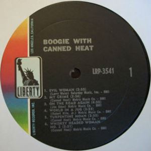 CANNED HEAT / キャンド・ヒート / BOOGIE WITH CANNED HEAT