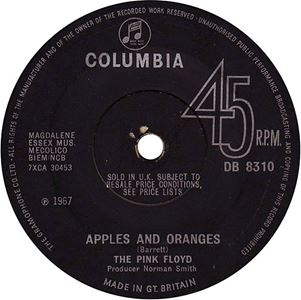 PINK FLOYD / ピンク・フロイド / APPLES AND ORANGES
