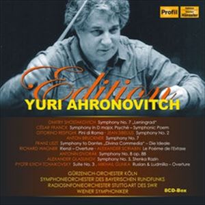 YURI AHRONOVITCH / ユーリ・アーロノヴィチ / EDITION LIVE RECORDINGS
