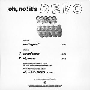 DEVO / ディーヴォ / OH NO IT'S DEVO