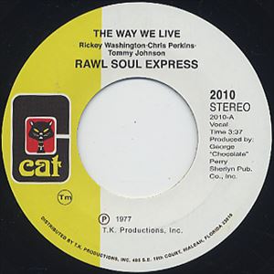 RAW SOUL EXPRESS / ロウ・ソウル・エクスプレス / THE WAY WE LIVE / THIS THING CALLED MUSIC (ORIGINAL)