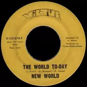 NEW WORLD (FUNK) / WORLD TO-DAY / J.R.