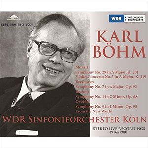 KARL BOHM / カール・ベーム / WDR SINFONIEORCHESTER KOLN-STEREO LIVE RECORDINGS 1976-1980