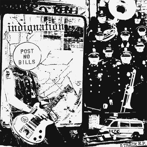 INDIGNATION / インディグネイション /  5 TRACK EP (7")