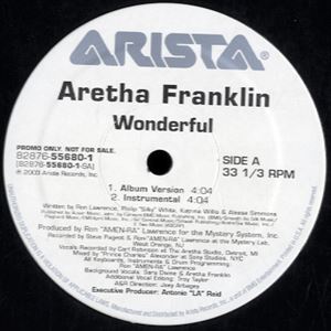 ARETHA FRANKLIN / アレサ・フランクリン / WONDERFUL