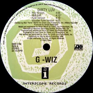 DIRTY LUV/G-WIZ｜HIPHOP/R&B｜ディスクユニオン・オンラインショップ ...