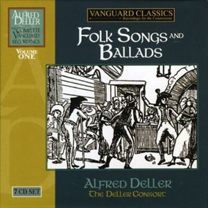 ALFRED DELLER / アルフレッド・デラー / FOLK SONGS AND BALLADS