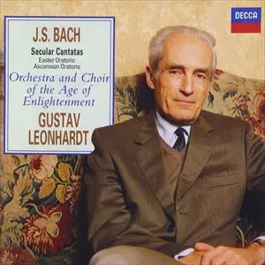 GUSTAV LEONHARDT / グスタフ・レオンハルト / バッハ: 世俗カンタータ集